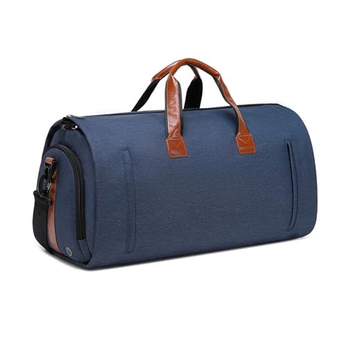 Suit Storage Bag Garment Bag Convertible Garment Duffle Bag with Shoes Compartment for Travel, Business