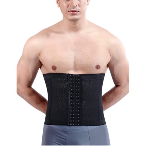 Body Shaper Da Uomo Gilet Da Allenamento Camicia A Compressione Pancia Dimagrante Intimo Perdita Di Peso Sauna Sudore Top Brucia Grassi Shapewear (Color : A, Size : XL) (AM - Foto 7