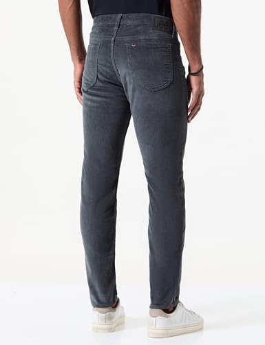 Lee - Jeans Herren - Slim Straight Fit - Rider - Dunkelgrau Gedeckt – Ansicht 3