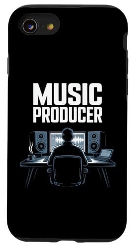 Music Producer Studio Setup DAW Waveform Monitor X}zP[X iPhone SE (2020) / 7 / 8 p