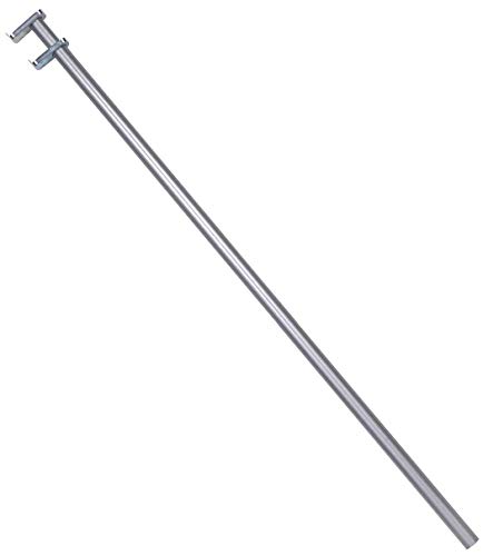 The Hillman Group 852653 48-Inch to 72-Inch Adjustable Closet Rod 1-Inch Diameter, Zinc