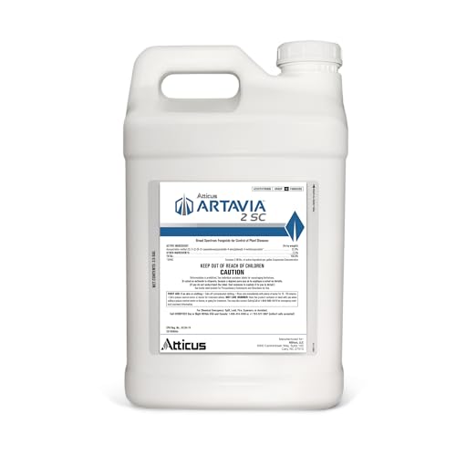 Atticus Artavia 2 SC Azoxystrobin Fungicide (1 GAL) - Fungus Control for Lawns and Landscapes - Anthracnose Brown Patch Leaf Spot Rhizoctonia