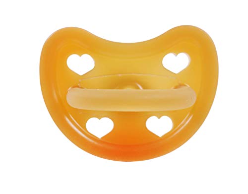 Image of SWEETIE Rubber Orthodontic Pacifier Heart Shape Rubber 1 Count (12-18 Large)