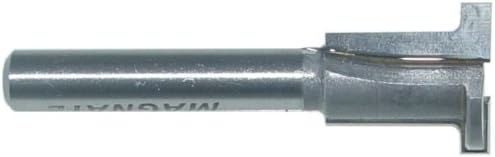 Magnate 6106 T-Slot Straight-Edge Router Bit - 1/8 Kerf, 5/8 Large Diameter, 3/8 Small Diameter