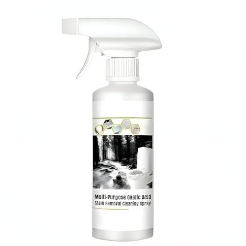 Oxalic Acid Cleaning Spray Multi-Purpose Stain Removal Spray Bottle for Toilet Tiles Pipe Descaling Floor Cleaning (2)
