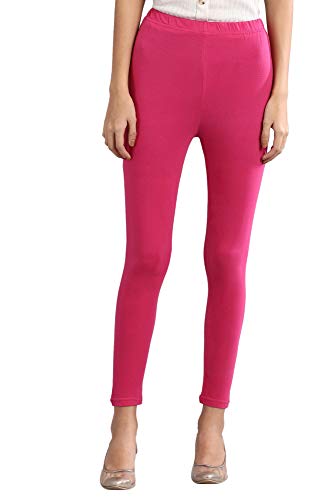 Image of Aurelia Cotton Lycra Strechable Tights for Women | Ankle Length Skinny Leggings for Women | Cotton Leggings for Women | Lycra Leggings for Women | Leggings for Women