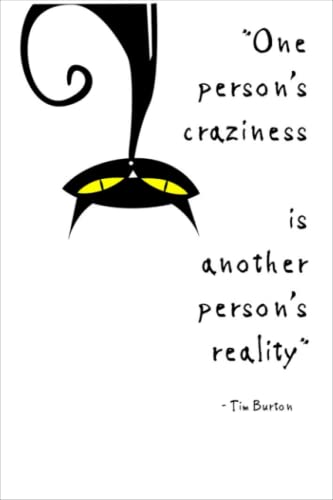 Tim Burton gifts Notebook: Journal Gift,100 Lined Paper Book for Writing, Perfect Present for Fans, Notebook Diary 6 X 9 Inches