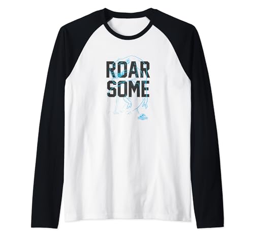 Jurassic World T-Rex Tee Shirt Raglan pour Vos Sorties Décontractées
