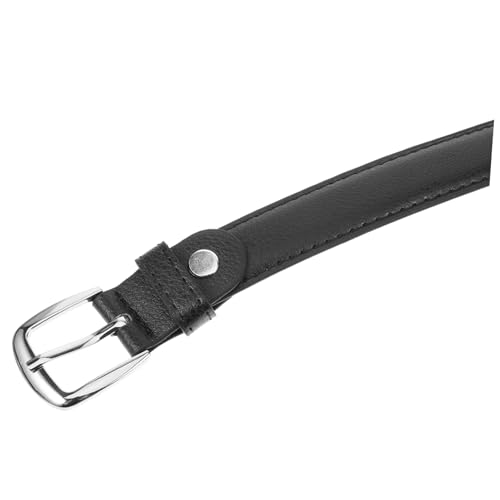 FRCOLOR Boys Belt Classic Leather Waist Belt for Stylish Decor for Pants Fits Ages Comfortable and Versatile Design for Everyday Wear4