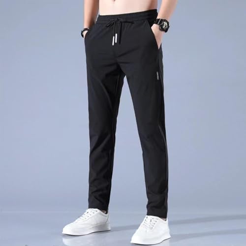 Mens Hiking Track Pants Lightweight Athletic Joggers Sweatpants Gym Running Quick Dry Lounge Pants with Pockets3