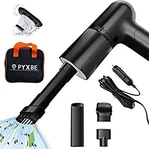 Car Vacuum Cleaner - BAZKU Portable & Corded High Power for Car Cleaning Car Accessories, DC 12V, 120W 5.5 KPA, Vacuum Cleaner for Home Wet and Dry Car Vacuum Cleaner for Car