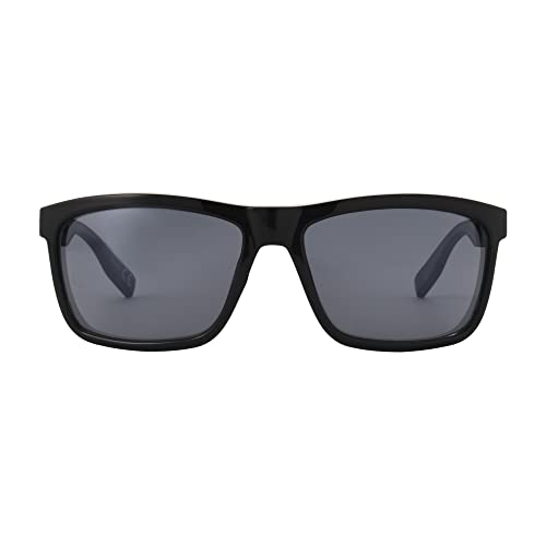 Image of DOCKERS Men's Flex Sunglasses Way Shape, Black Red, 59 mm