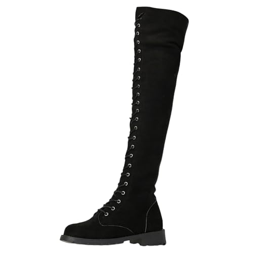 Bottes d'hiver à lacets en daim pour vos balades en centre-ville