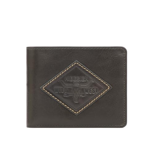 Image of Hidesign Men Olive Fort Worth W4 Casual Bi-Fold M