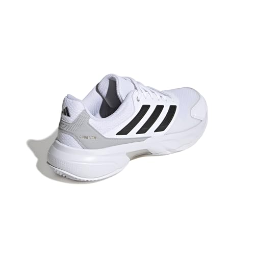 adidas Herren Courtjam Control 3 Clay Tennis Shoes, FTWR White/core Black/Grey Two, 46 2/3 EU – Ansicht 6