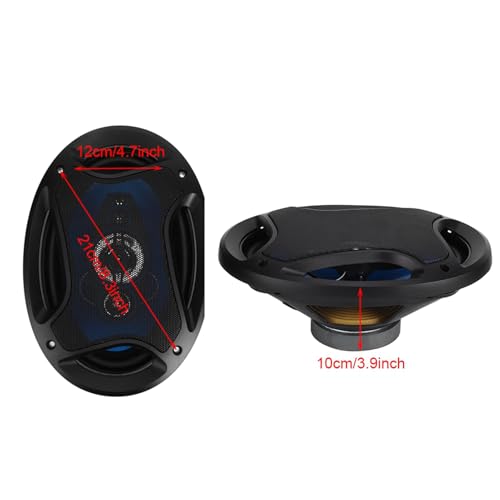 Altavoces Coaxiales de Audio para Automóvil TP-6971 6x9 Pulgadas 1000 W Par de Parlantes Estéreo de Audio de Alta Fidelidad para Automóvil - Sonido Potente - imagen 2