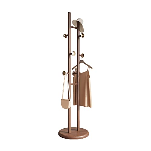 XCHSXYL Perchero de pie nórdico Creativo, Perchero de Suelo para Dormitorio, Perchero de Metal para Interior, Perchero Simple, Estante de Almacenamiento Vertical, percheros