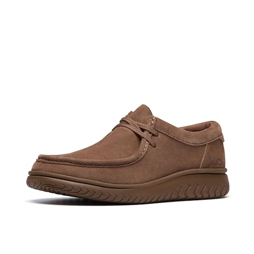Clarks Hombre Zapatos Bajos De Gamuza Relaxlite, Cola, 42 EU Clarks Hombre Zapatos Bajos De Gamuza Relaxlite, Cola, 42 EU