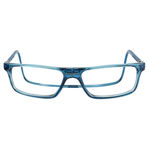 CliC Magnetic Reading Glasses, Computer Readers, Replaceable Lens, Adjustable Temples, Executive