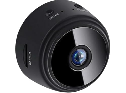 Mini Camera Espion sans Fil Invisible 1080P Caméra de Surveillance WiFi Interieur/extérieur sans...