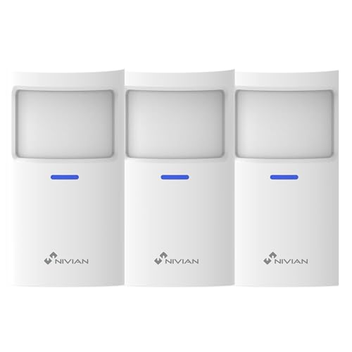 NIVIAN NVS-INDOORPIR Detectores de Presencia inalámbricos para Sistemas de Alarma 433 MHz | Sensores