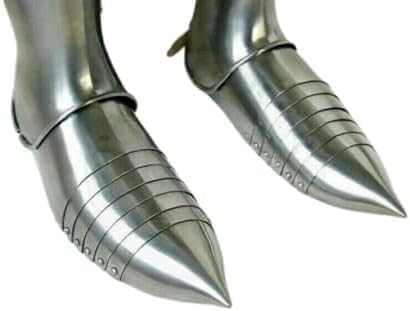 Medieval Armor Steel Shoes Sabatons Knight Sabaton Pair Warrior Larp Cosplay
