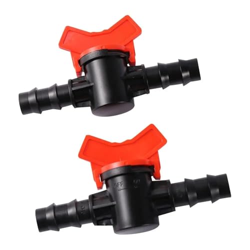 Válvula de tubería de 1/2 pulgada e interruptor de riego para manguera de jardín 5