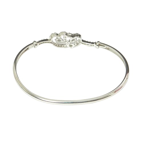 Elegance Zircon Bracelet with Wristband Style