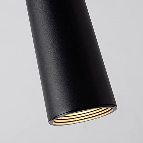 Suspension tube LED 5W blanche pour eclairage de table chic