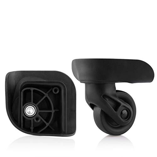 Luggage Wheel,Luggage Suitcase Wheels, 360 Degree Swivel Luggage Mute Wheel Suitcase Replacement Repair Wheels Parts Spinner (W237#)