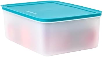 New Tupperware Tupperware Freezer Mates Plus Extra Large Container 5.7L 24 Cup Blue Seal