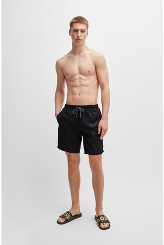 Boss Para Hombre. 50498241 Chanclas Kirk Negro (36), Plano, Ninguno, Beachwear - 7