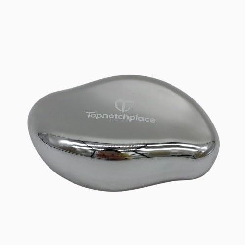 Crystal Cordless Flawless Hair Removal Epilator Portable Hair Eraser Lasting Smooth & Exfoliating Hair Remover/Trimmer for Women (Silver)