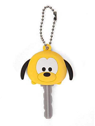Disney Tsum Tsum Soft Touch PVC Key Holder: Pluto