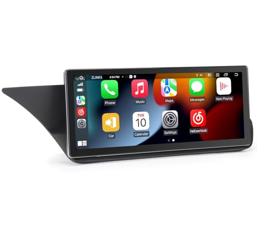 10.25 Android 14 Qualcomm Autoradio Radio de Coche para Mercedes Benz Clase E W212 S212 NTG 4.5 Soporta Bluetooth Wireless Carplay IPS WiFi Dab+ Canbus GPS Navegador 8 Core 4+64GB
