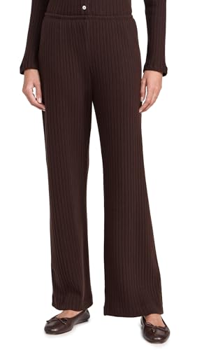 DONNI. Women's The Sweater Rib Simple Pants
