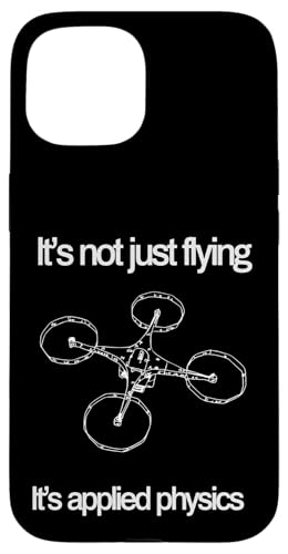 It's Just Flying It's Applied Physics �h���[�� �p�C���b�g�f�U�C�� �X�}�z�P�[�X iPhone 15 �p