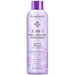 Acetone Nail Polish Remover: Professional Soak off Gel Nail Polish Remover Enriched with Natural Grape Seed Oil 8 Fl Oz for Gel Acrylic Nail Glue Dip Powder for Home Salon