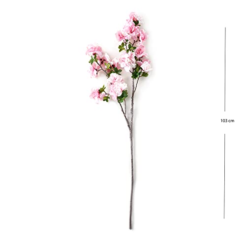 Image of PURE HOME + LIVING Pink Azalea Stem