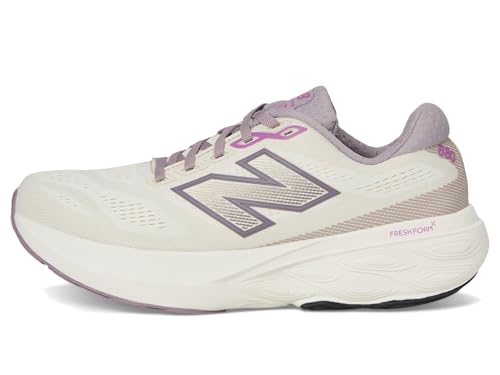New Balance New Balance Women's Fresh Foam X 880 V15 Running Shoe, Linen/Dark Ice Wine/Passion Fruit, 10 M