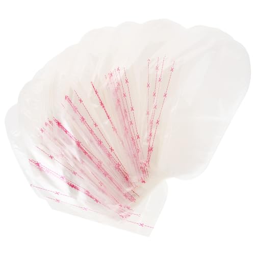 TOVINANNA 10 Pairs Disposable Foot Film Cover Plastic Foot Gloves Paraffin Bath Liners for Foot Pedicure Hot Spa Wax Treatment