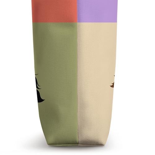 Bolso tote con retrato de bloques de colores de Dazed and Confused miniatura 3