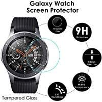 4 Pack Galaxy Watch 4 Screen Protector 42mm, KIMILAR Waterproof Tempered Glass Screen Protector Cover Compatible with Samsung Galaxy Watch 4 42mm [9H Hardness] [Crystal Clear] [Scratch Resist]
