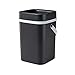 MARMODAY Poubelle de cuisine pour salle de bain, chambre à coucher, cuisine, bureau - 15 L - Noir