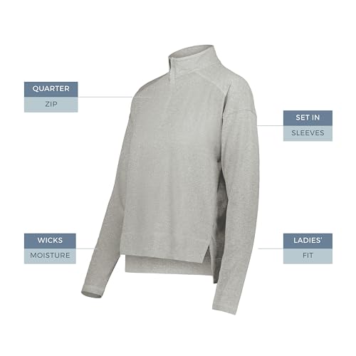 Image of Holloway womens Holloway Ladies Ventura 1 /4 Zip Pullover