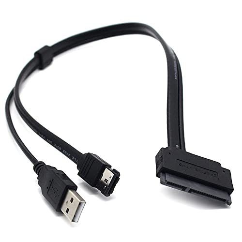 Cable adaptador USB 2.0 a eSATA 50 cm miniatura 4