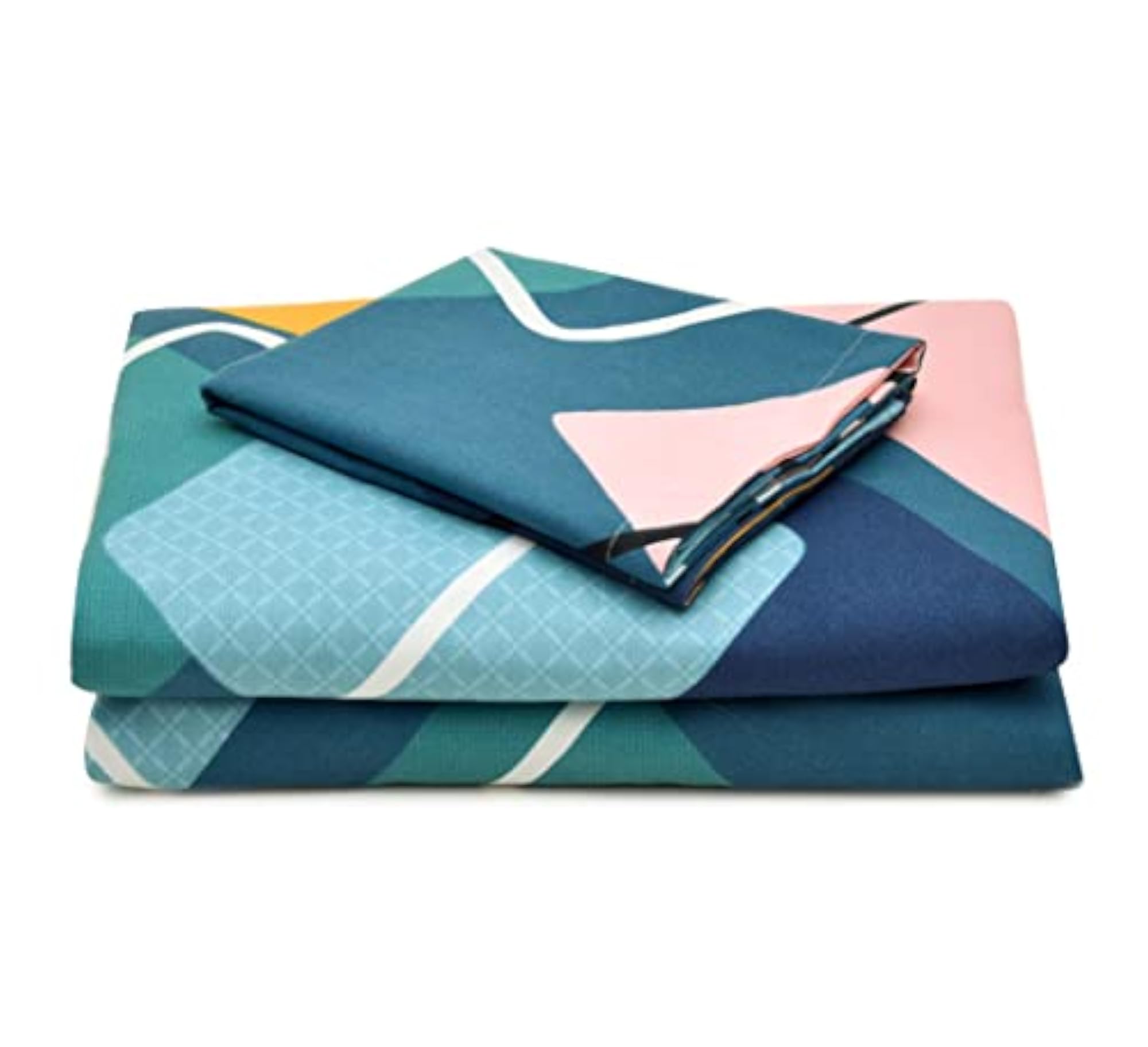 Super Soft Brushed Microfiber Cotton Single Bed Sheet with Pillow Cover
