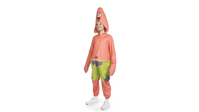 Disfraz juvenil oficial de Patrick de Bob Esponja miniatura 7
