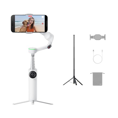 Tracciamento attivo dello zoom: Una novità assoluta per i gimbal per smartphone, Flow 2 Pro è in grado di seguire con precisione i movimenti veloci, anche con uno zoom fino a 15x! Perfetto per i giochi sportivi, le esibizioni sul palco e molto altro ancora. *Disponibile per i modelli iPhone 12-16 Pro e Pro Max.