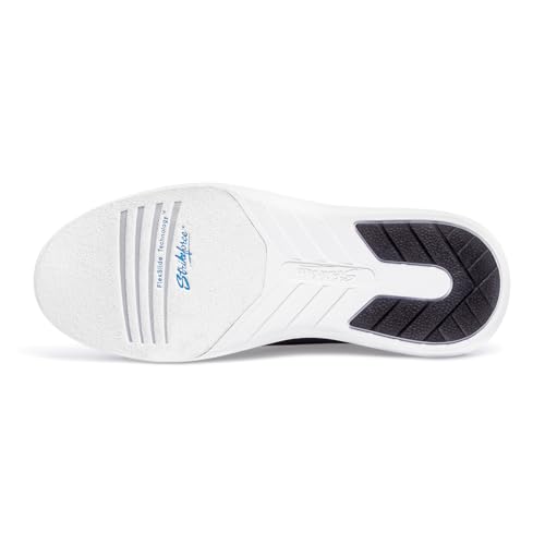 Image of KR Strikeforce Lux Womens Athletic Bowling Shoes with a #8 Slide Pad on Both Shoes for Right or Left Handed Bowlers